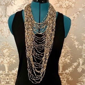Drapey Beaded Necklace